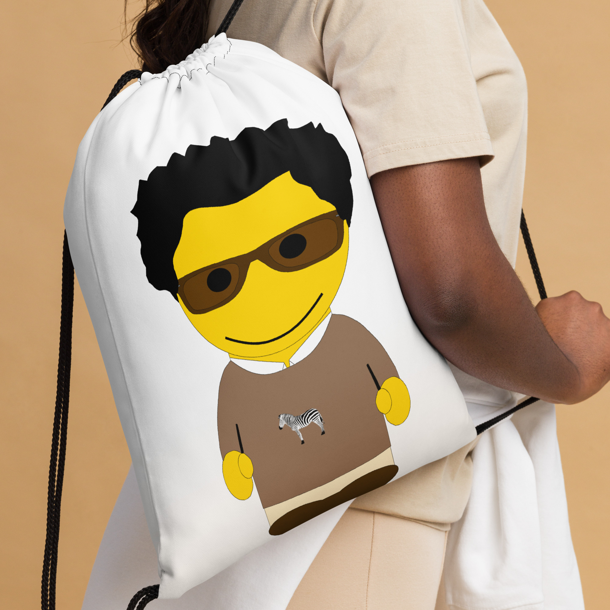 Sac à cordon (SWECC2-POLCAM-WHI001)