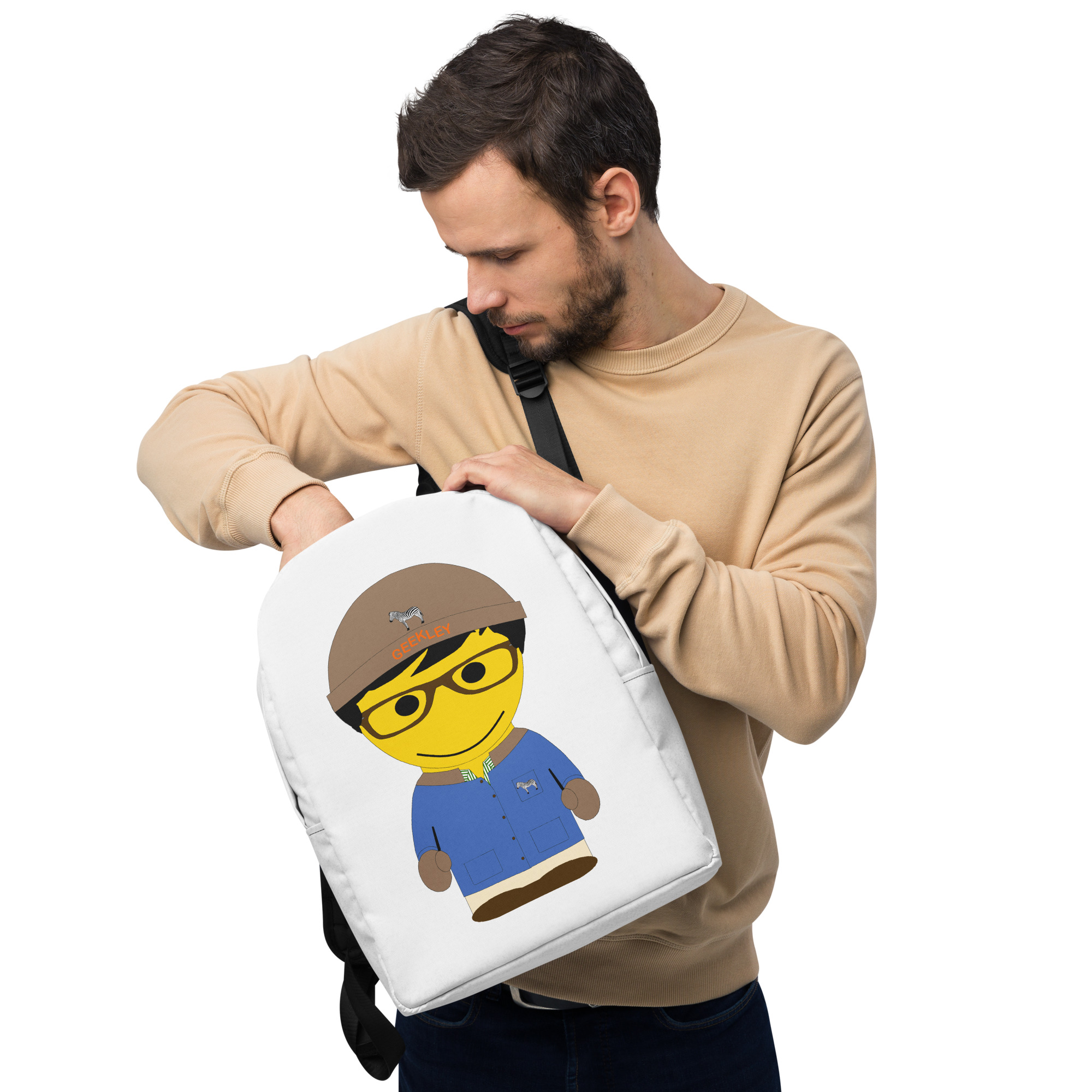 Sac à dos minimaliste (FORBLU-LOGBON-VER001)