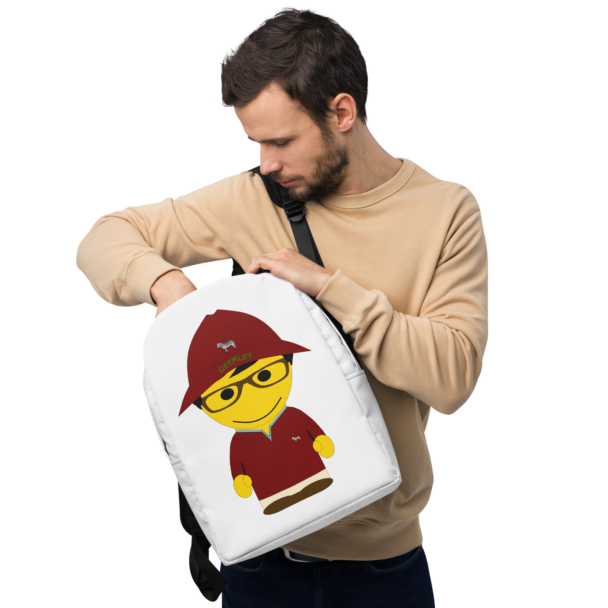 Sac à dos minimaliste (POLBOB-LOGBDX-UNI001)