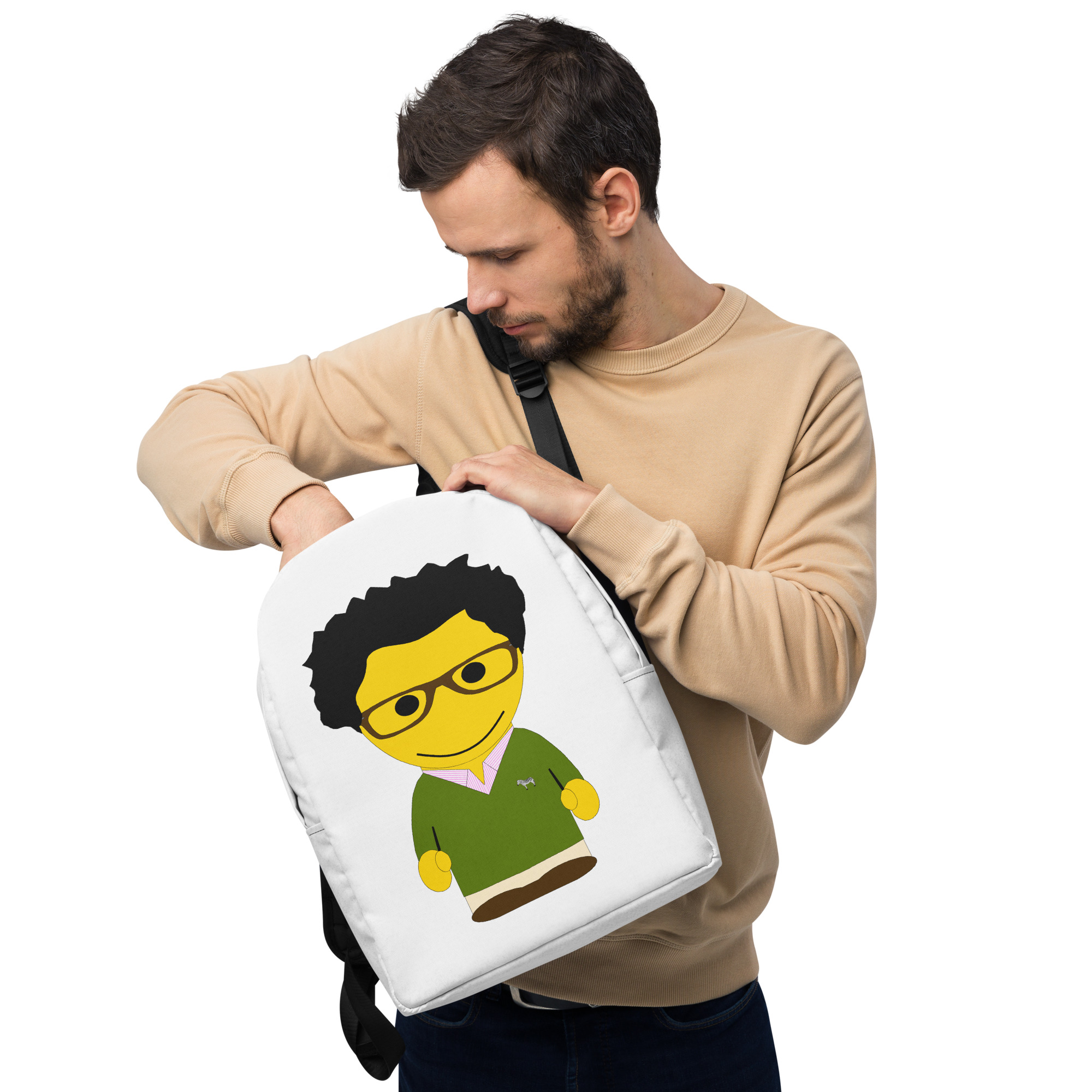 Sac à dos minimaliste (COVCC2-LOGVER-ROS001)