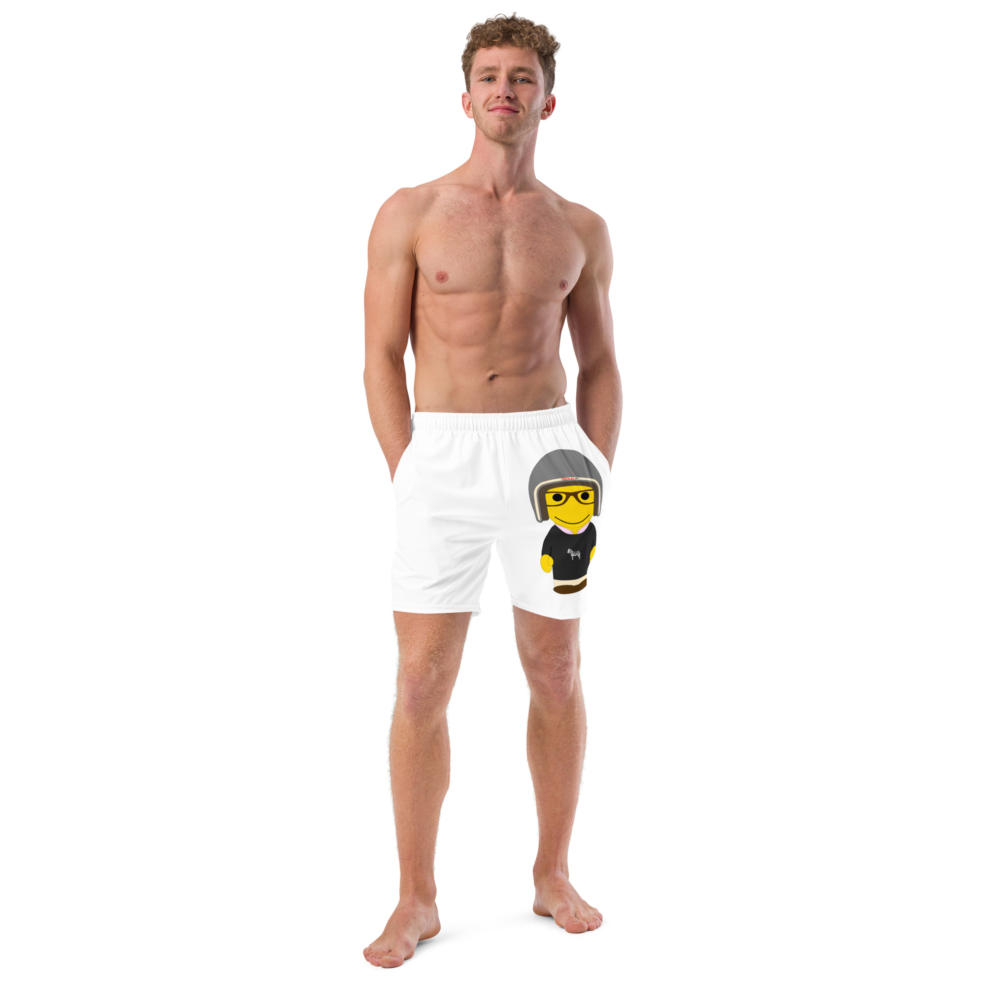 Short de bain recyclé (CORBIK-LOGBLA-ROS001)