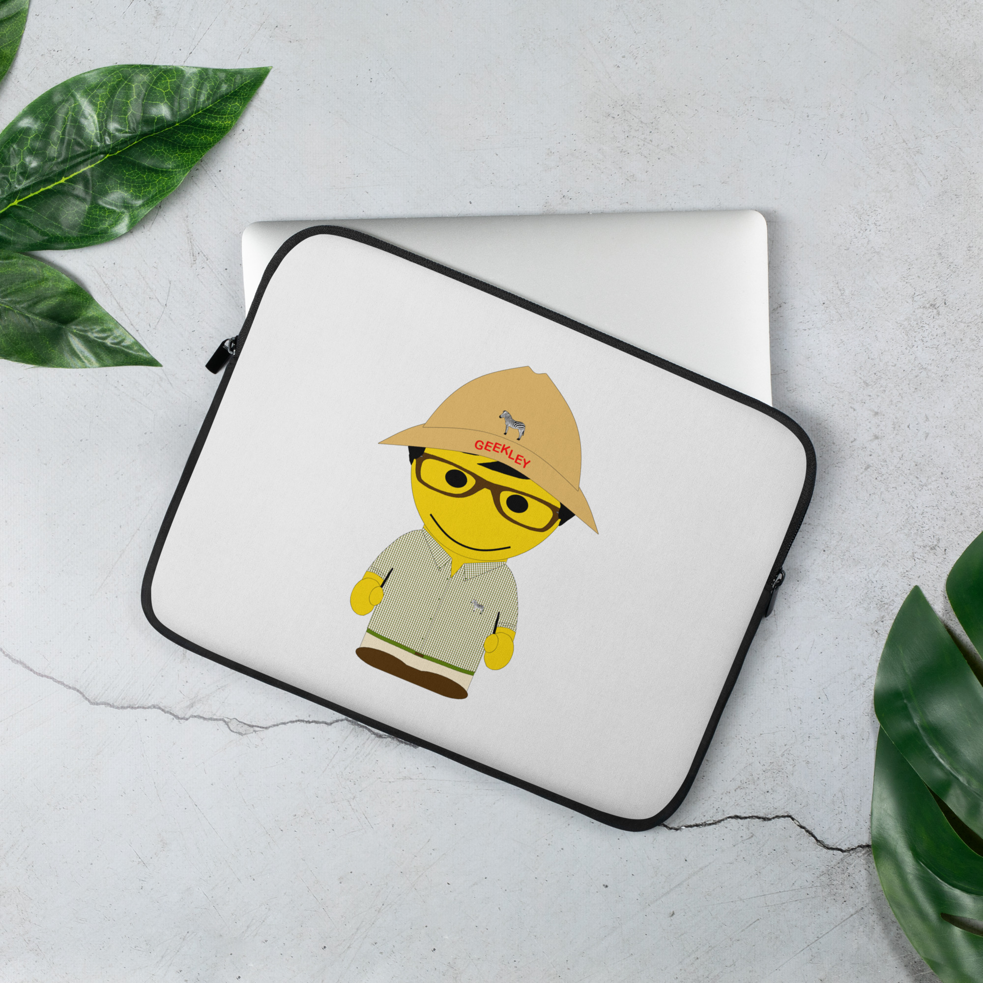 Housse pour ordinateur portable (CHECAR-LOGBOB-BEIVER2)