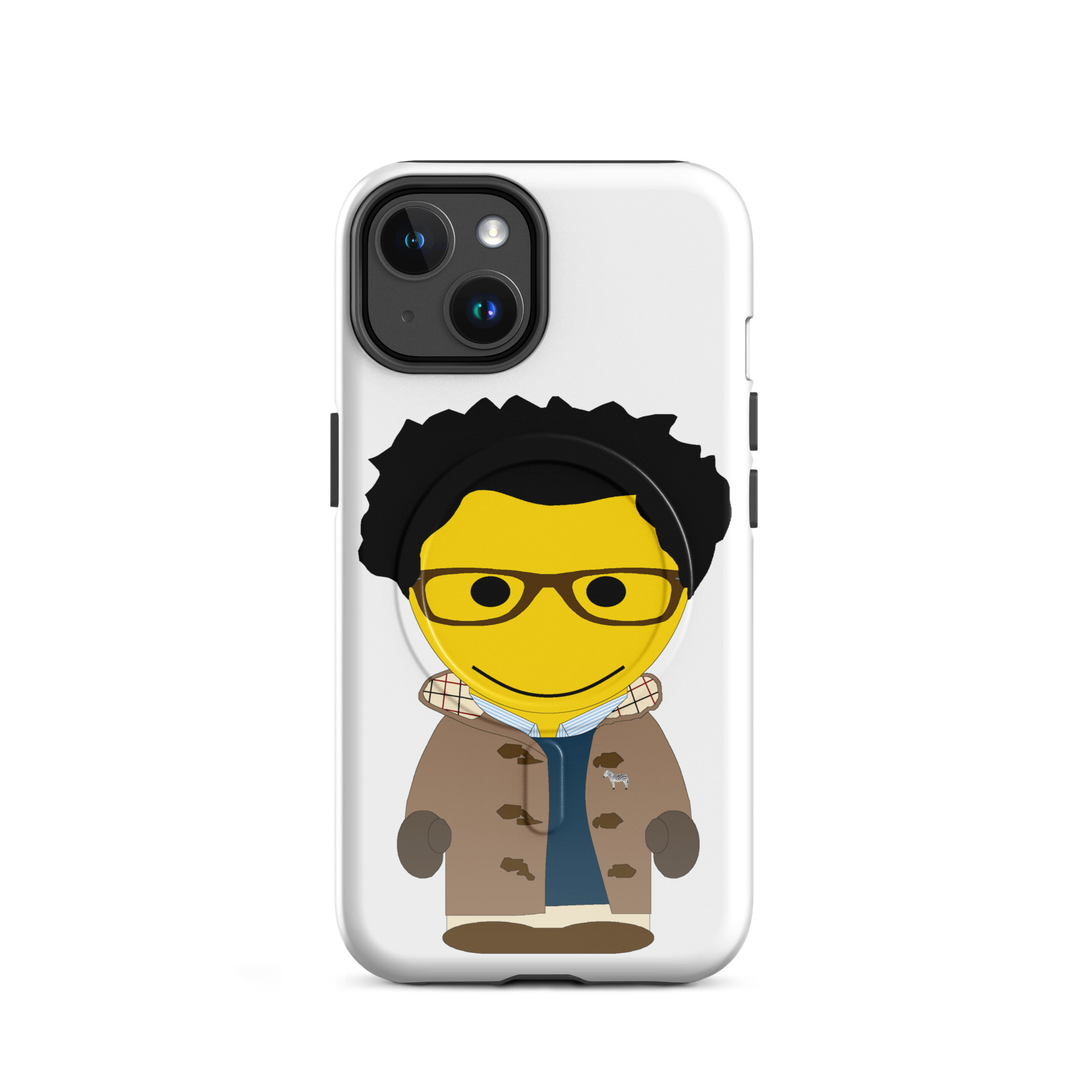 Coque iPhone® (MagSafe®) - (DUFCC2-CORBLU-LOG003)