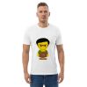 T-shirt unisexe en coton biologique (RUG001-BOCKS1-LOG002)