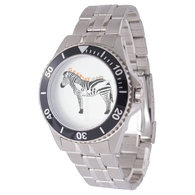 Montre sport acier GEEKLEY par Zazzle
