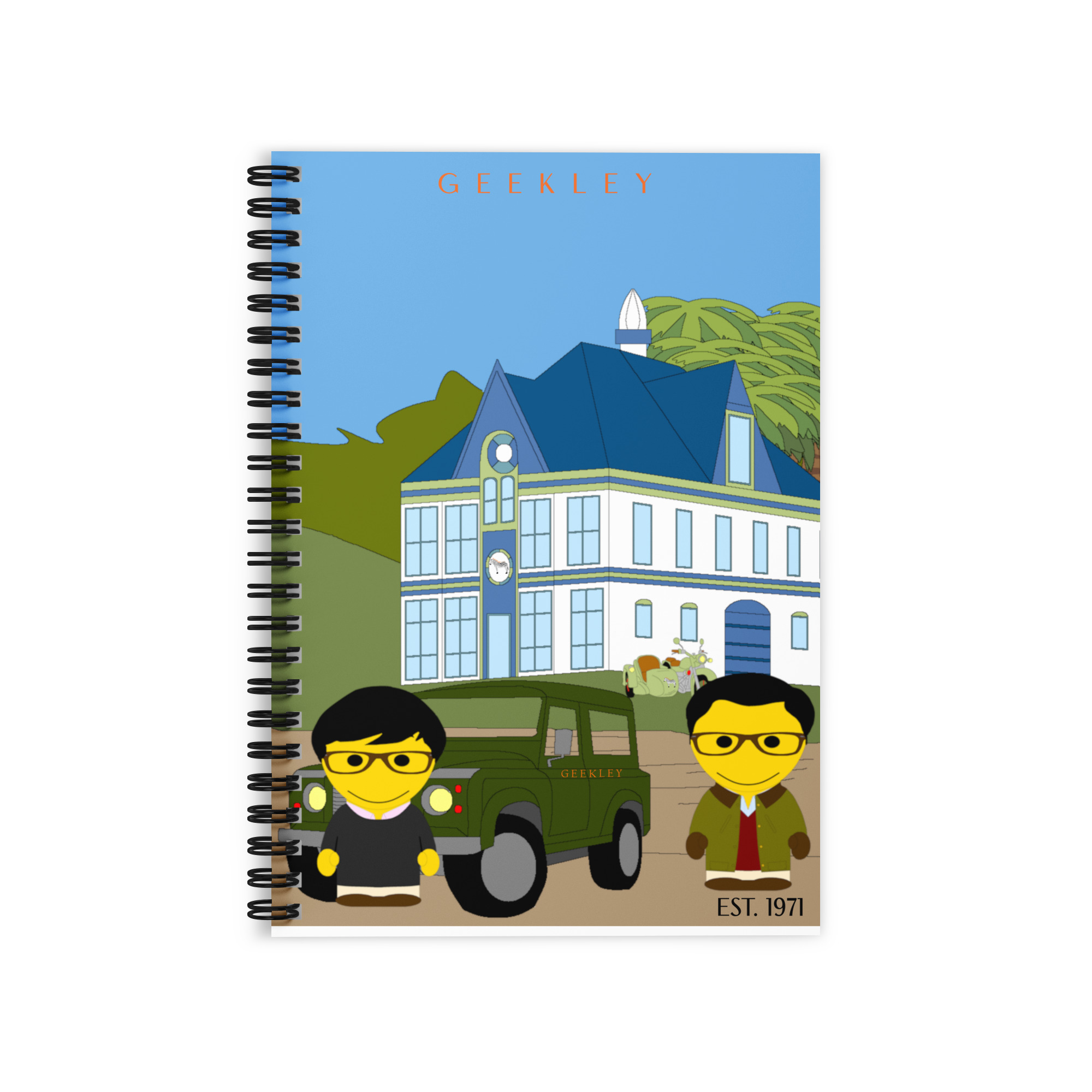 Carnet à spirale ligné "It took the last week end"